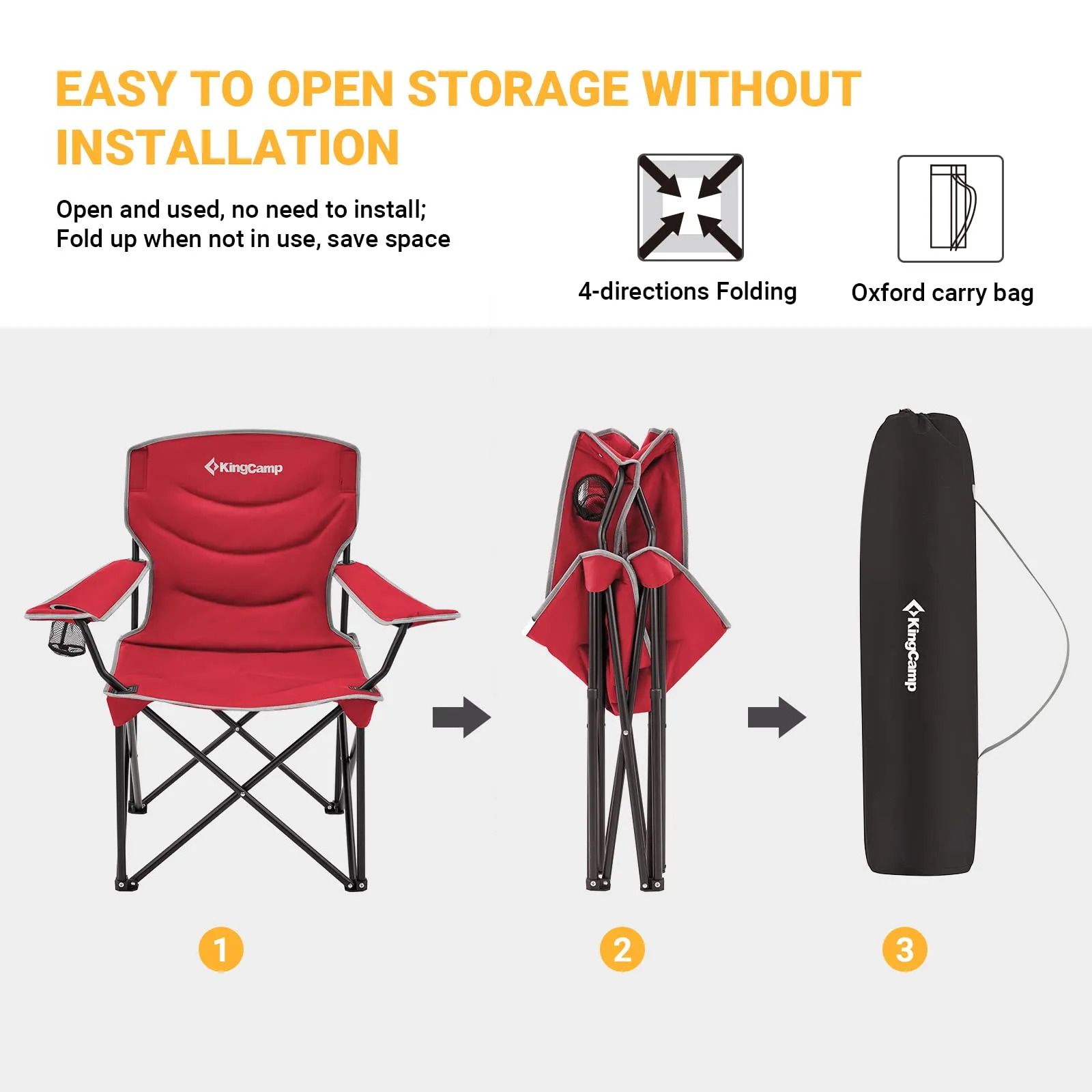 KingCamp Juniper Folding Camping Chair