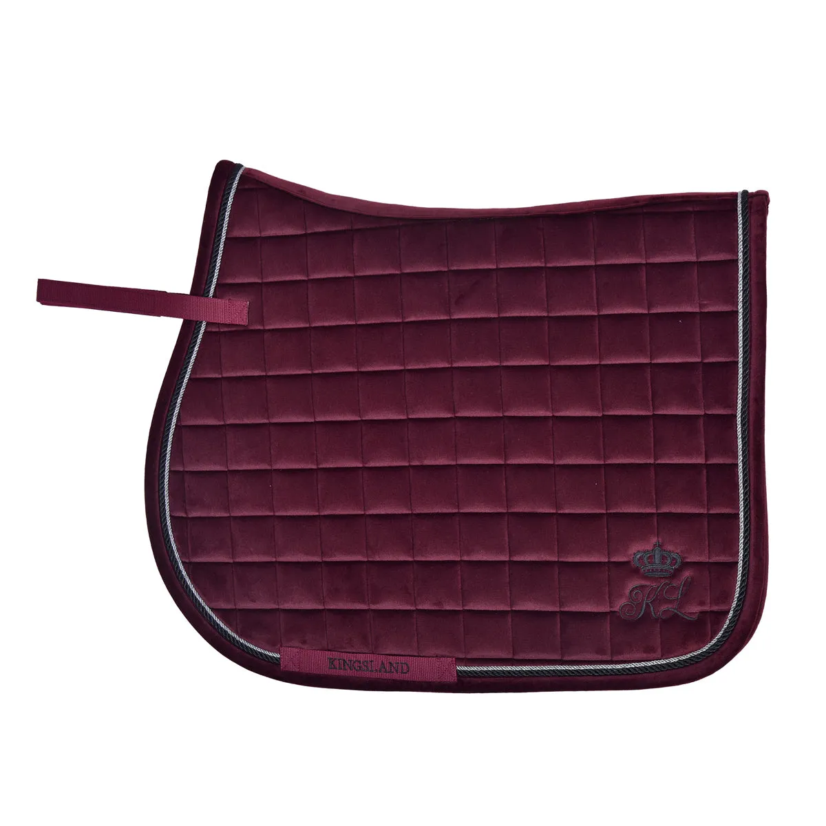 Kingsland KLMya Velvet Jump Saddle Pad with Coolmax