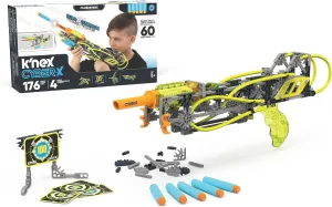 K'NEX Cyber-X C5 Neostrike - Blasts up to 60 ft - 176 Pieces, 4 Builds, Targets, 5 Darts - Great Gift Kids 8 