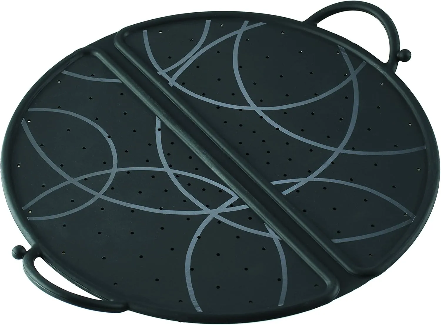 Kuhn Rikon Foldable Splatter Guard, 12-Inch, Black