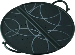 Kuhn Rikon Foldable Splatter Guard, 12-Inch, Black