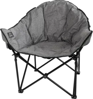 Kuma Outdoor Gear Lazy Bear Chair with Carry Bag, Ultimate Portable Luxury Outdoor Chair for Camping, Glamping, Sports & Outdoor Adventures (Heather Grey)