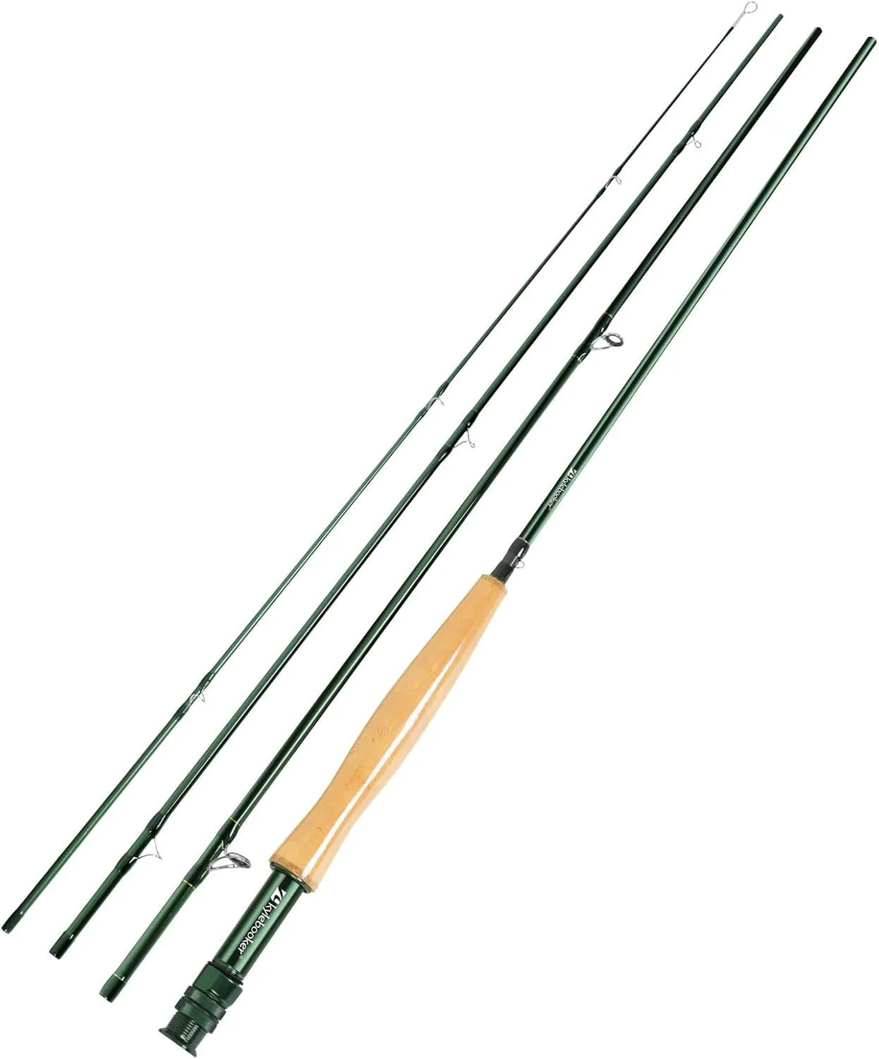 Kylebooker Fly Fishing Rod with Reel Combo Kit 3/4/5/6/7/8 Weight Starter Fly Fishing Outfit with Rod Bag