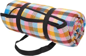 Large Camping Picnic Mat Portable and Outdoor Blanket for Beach Parks and Family Trips Durable Skid Resistant Design