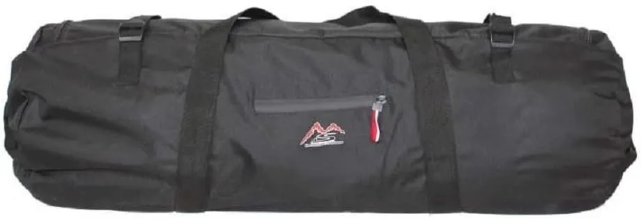 Large Capability Folding Tent Storage Carry Bag Waterproof Luggage Pack Pouch for Camping Hiking Picnic Organizer Walking Holder (Black-S)