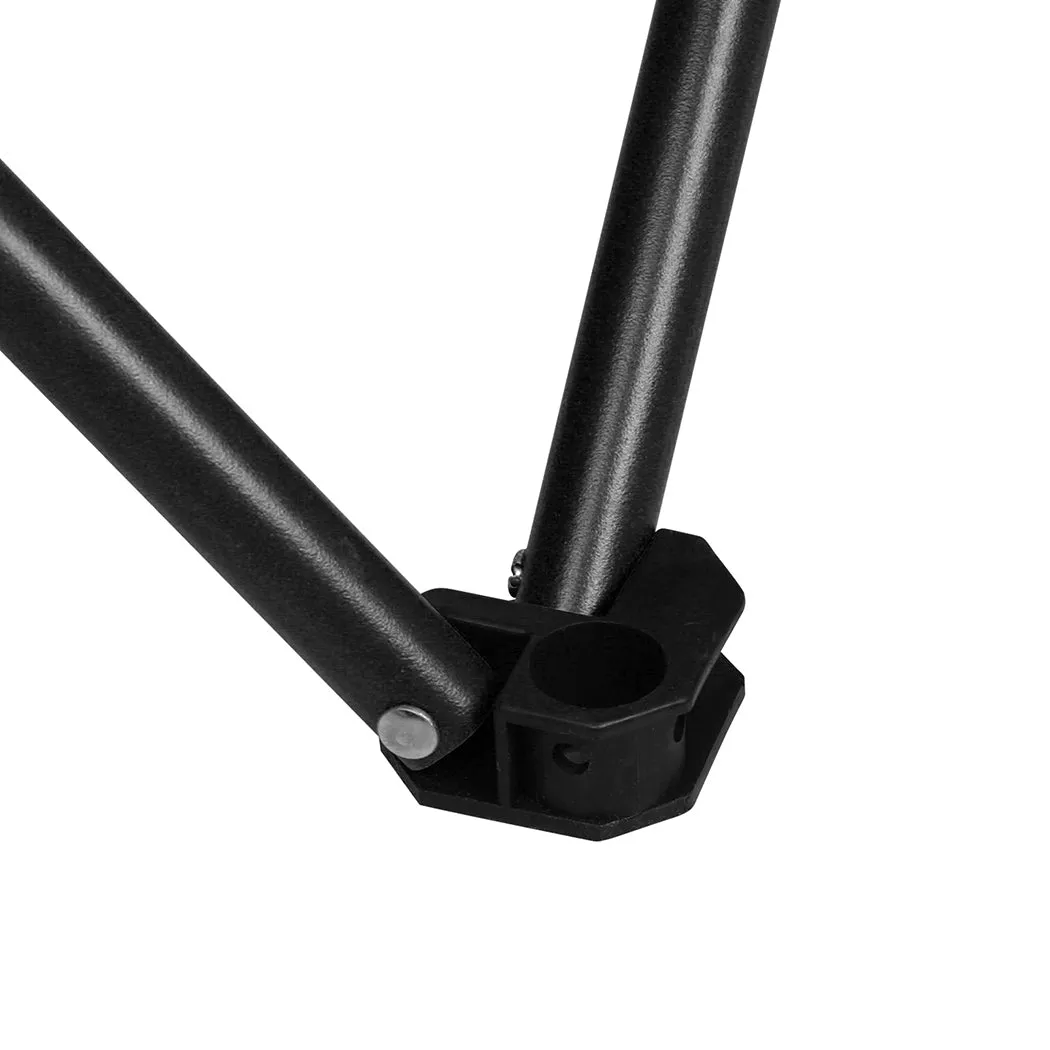 Levede Folding Camping Moon Chair Lightweight Black-VIC_Metro