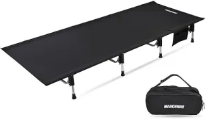 Lightweight Folding Tent Camping Cot Bed with Lever Lock