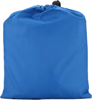 Lightweight Waterproof Tent Tarp, Portable Shelter for Camping, Outdoor Activities, UV Protection, Moisture Proof Mat with Pegs and Ropes, Easy to Carry and Set Up (Blue)