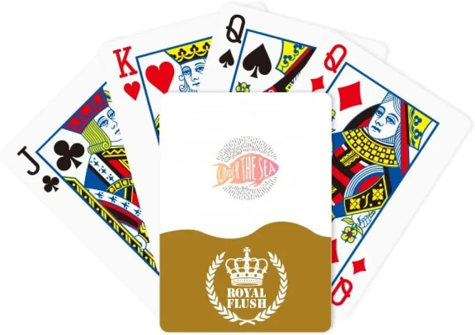 Line Deep-sea Fish Mystery Royal Flush Poker Playing Card Game