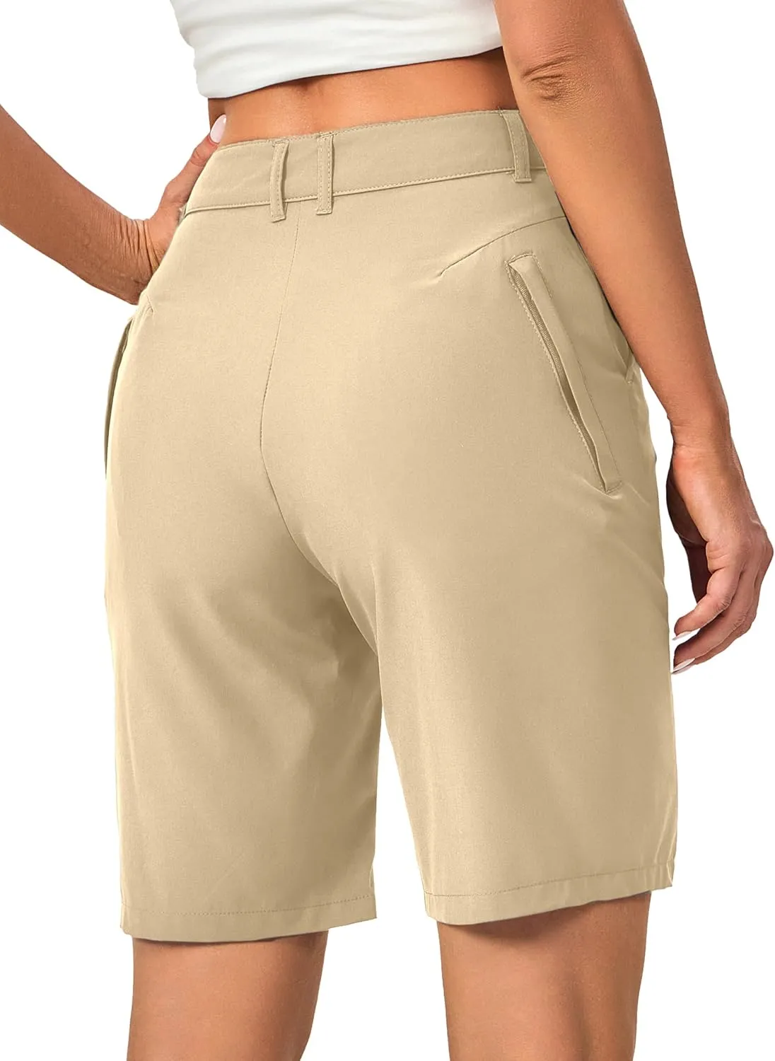 Little Donkey Andy Women's Hiking Shorts Lightweight Waterproof Bermuda Quick Dry Outdoor Pants for Running