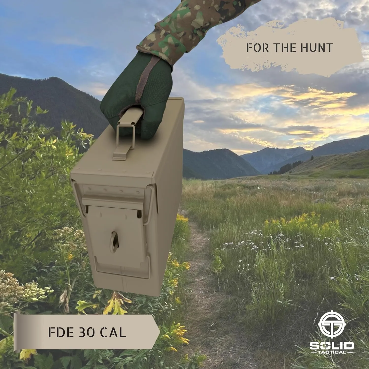 Lockable 30 & 50 Cal Metal Ammo Storage Box 9mm - Military & Army Steel Ammo Can for Ammunition Storage - Waterproof Ammo Crate Utility Box