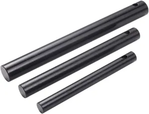 Lot 10 Pieces Ferrocerium Fire Starter Solid Rods, Portable Drilled Ferro Flint Lighter Rod for Camping Hiking Emergency Survival Tool, Diameter 10mm (0.39 inch), Length 100mm (3.93 inch)