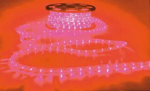 LYYT LED Rope Light Red 50m