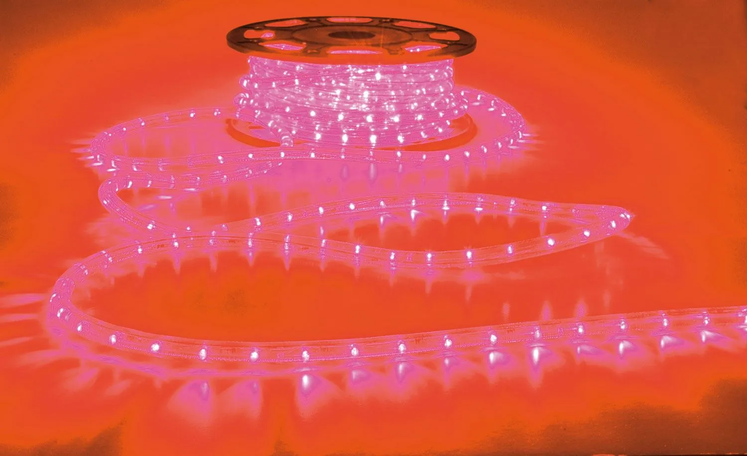 LYYT LED Rope Light Red 50m