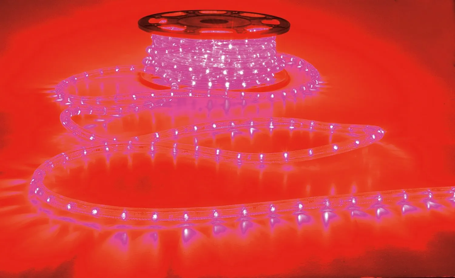 LYYT LED Rope Light Red 50m