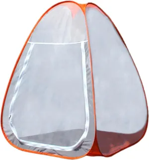 Meditation Tent, Anti-Mosquito Single Net Tent Temple Meditation Separate Shelter Hut,Quick Folding Outdoor Camping Tent