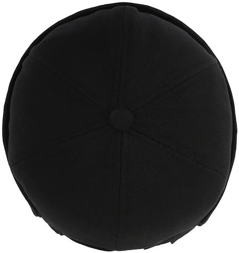 Men's Cotton Skullcap Sailor Brimless Retro Rolled Cuff Docker Hats Beanies Street Casual Beanie Caps