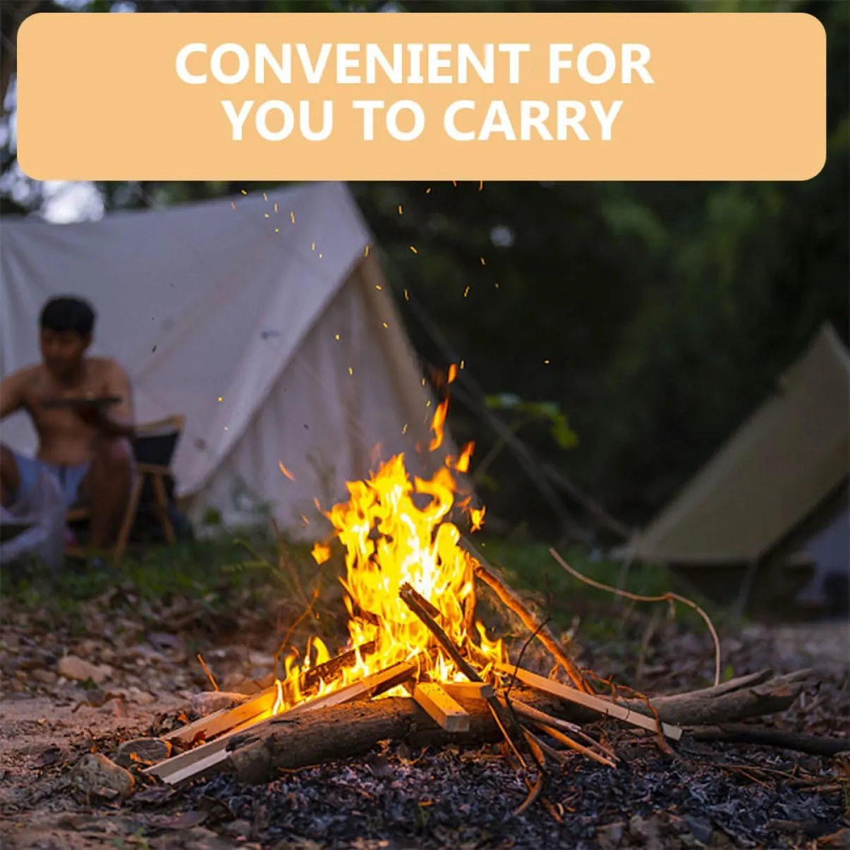 Milisten Charcoal Burner Firewood Charcoal Starter Fire Accessories Camping Wood Firelighter Light Wood Burning