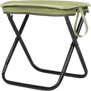 Mini Portable Folding Stool Lightweight Carbon Steel Outdoor Chair for Camping Fishing Hiking Compact and Versatile Design for Travel and Outdoor Activities