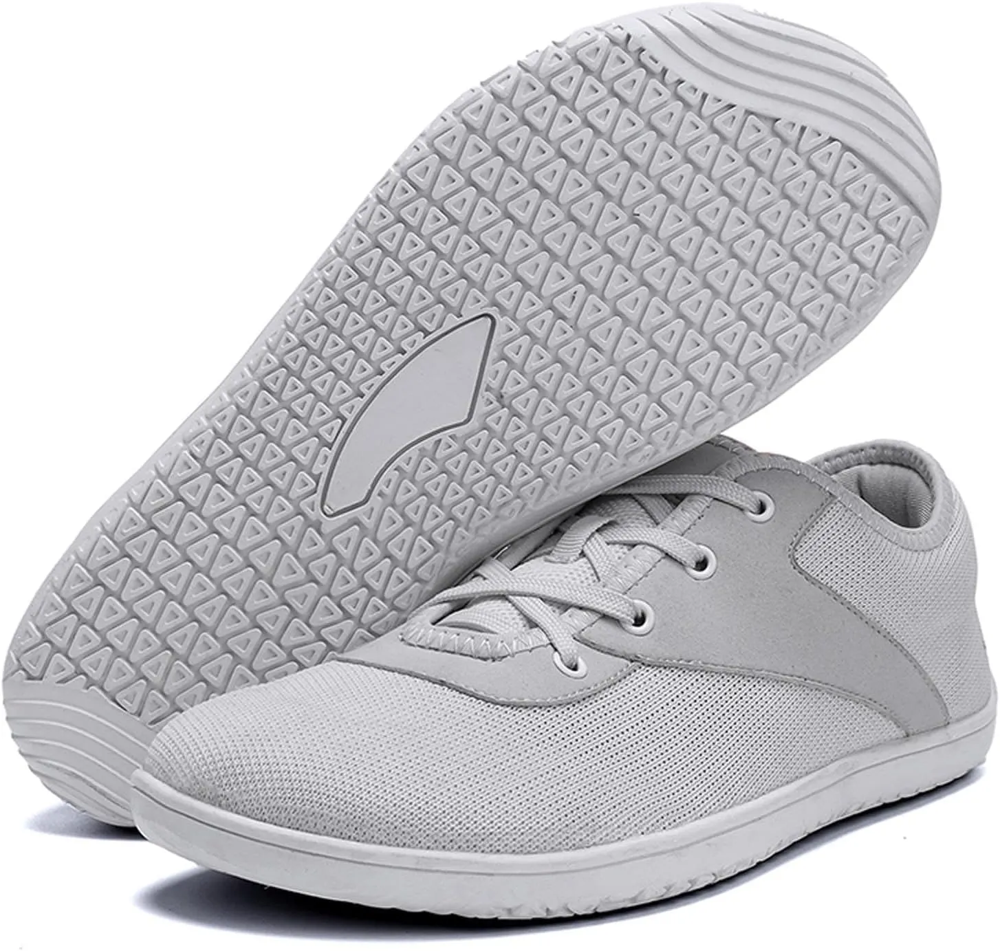 Minimalist Barefoot Shoes Womens Mens | Zero Drop Sole | Wide Toe Box | Fashion Canvas Sneakers Casual Walking Shoes Cross Trainer City Road Running Shoes