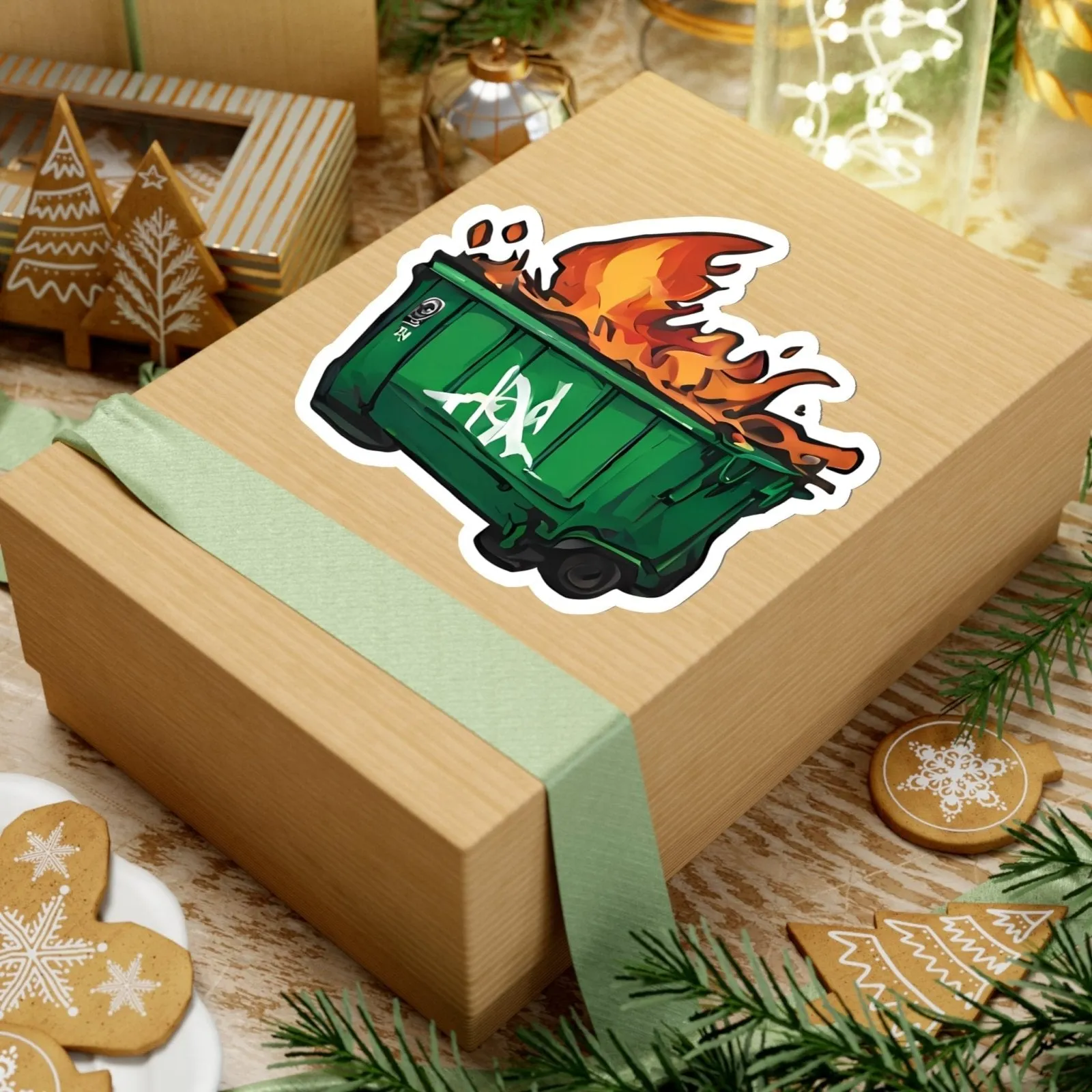Mishap Memorabilia Kiss-Cut Sticker