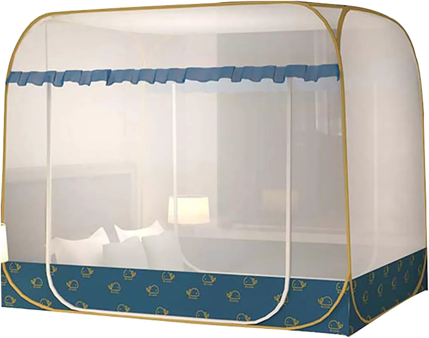 Mosquito Nets Bed Mosquito Nets Pop-Up Mosquito Nets, Portable Folding Design with Bottom, Suitable for Bedroom, Yard, Outdoor Camping, Fishing, Hiking Travel/G/1.8M