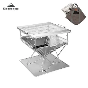 MT-045 14In Time-sensitive offer Campingmoon Foldable Grill Great deal