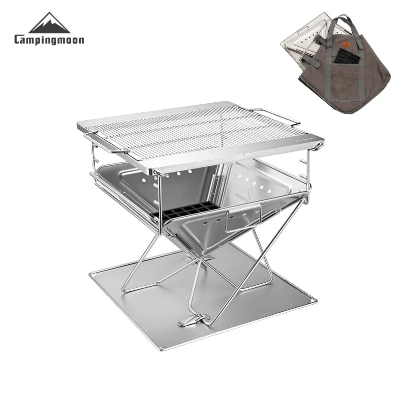 MT-045 14In Time-sensitive offer Campingmoon Foldable Grill Great deal