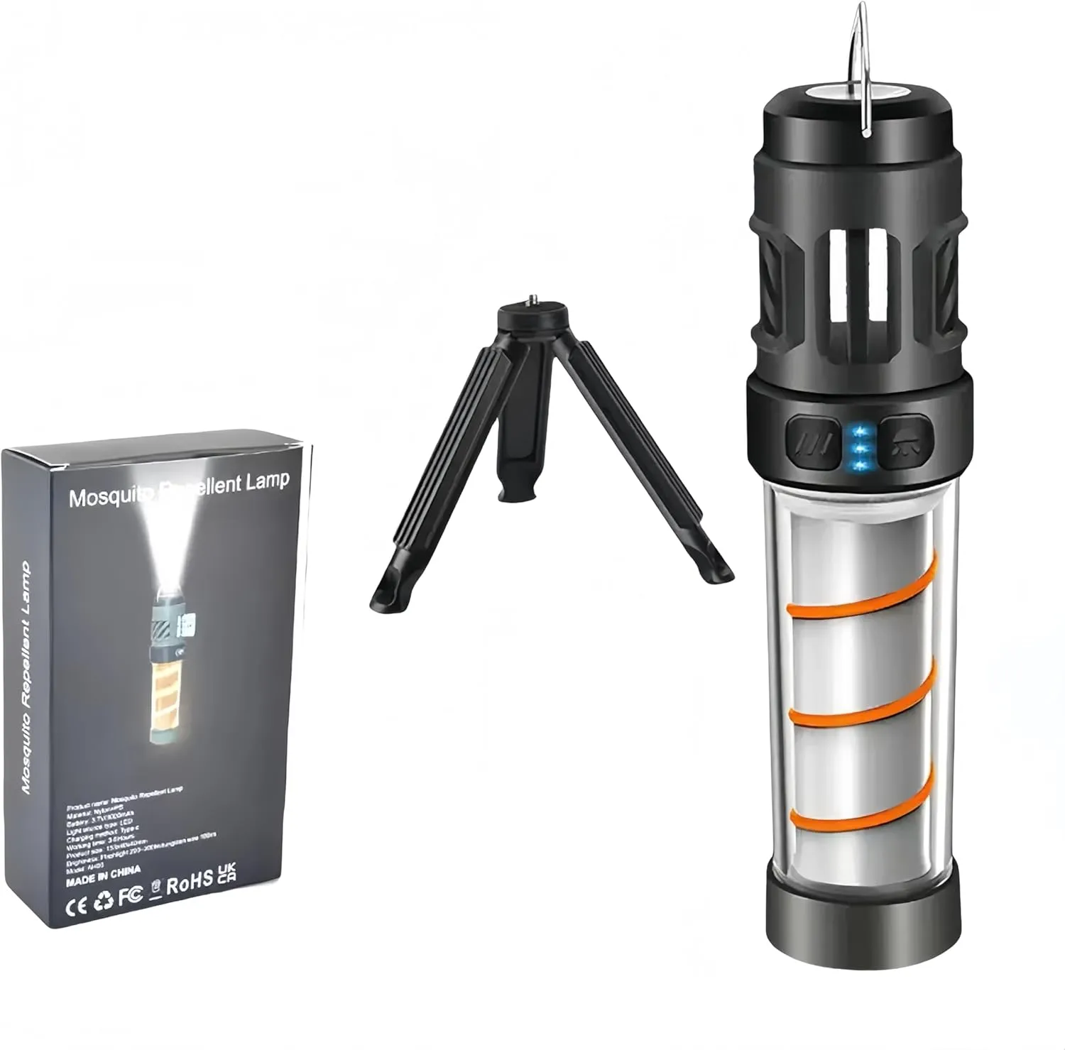 Multi-Function Camping Light | Five Light Settings   Dual Color Temperature | Magnetic Hook Waterproof Camping Light | USB-C Fast Charging Portable Outdoor Light