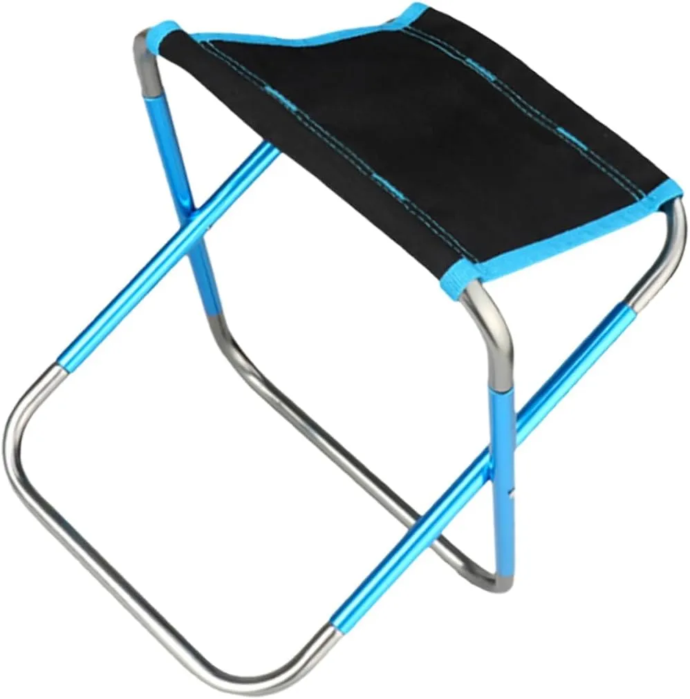 Multi Function Portable Folding Stool Compact Beach Chair for Camping Fishing and Outdoor Events Durable and Lightweight Travel Accessory for Gardens and Sports