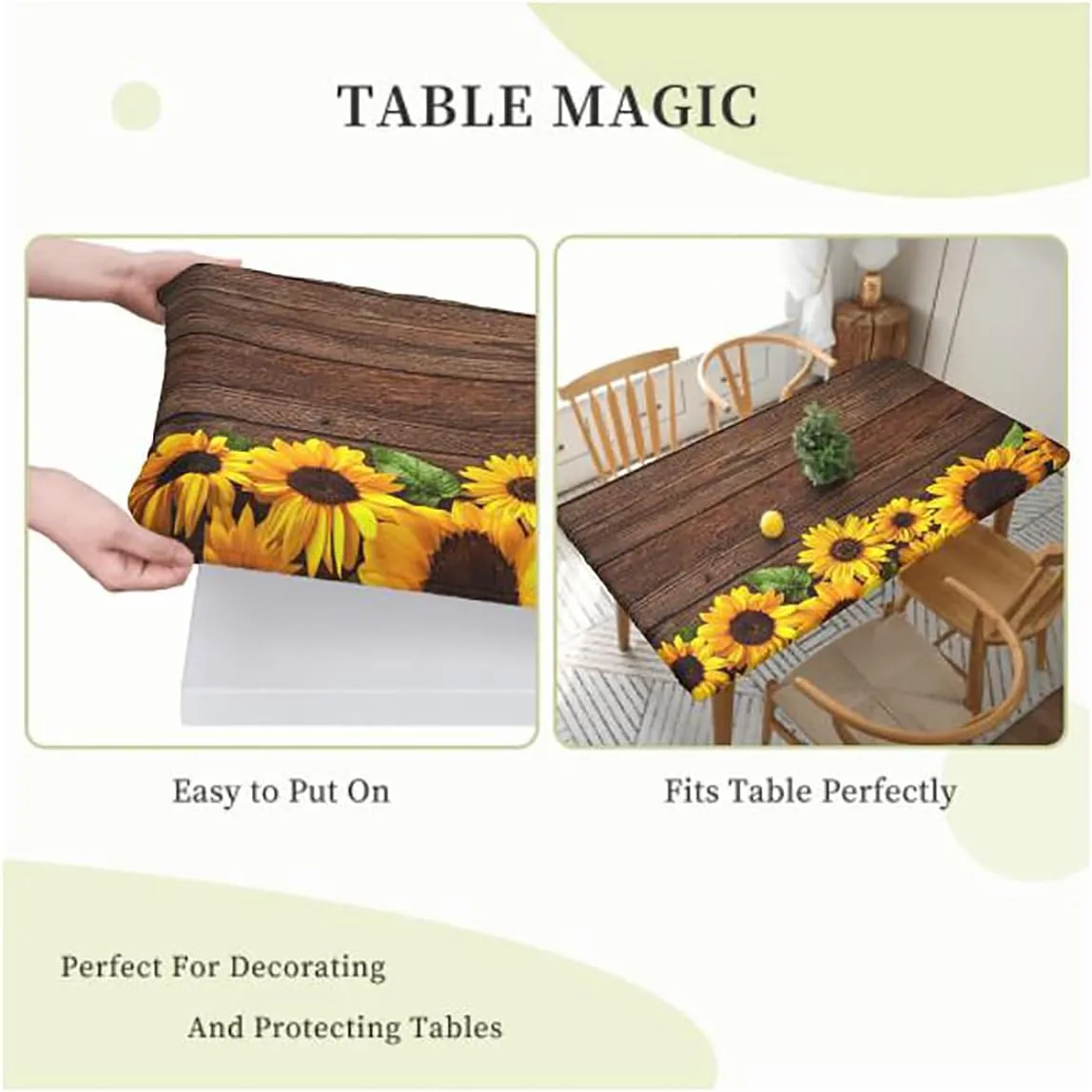 Multicolor Elastic Edge Fitted Tablecloth, Jet Planes Aviation Plane Silhouette Rectangle Table Cover for Outdoor Picnic Camping Parties Airplane Fits up 4 Foot Tables