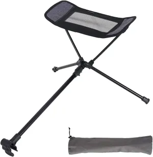 Munstru Portable Camping Chair Husband's quick and easy way It is the most suitable for outdoor activities. Maximum load 220 pon Aircraft made by grade aluminum ( Rice White, Large Size ) ( Grey Ped