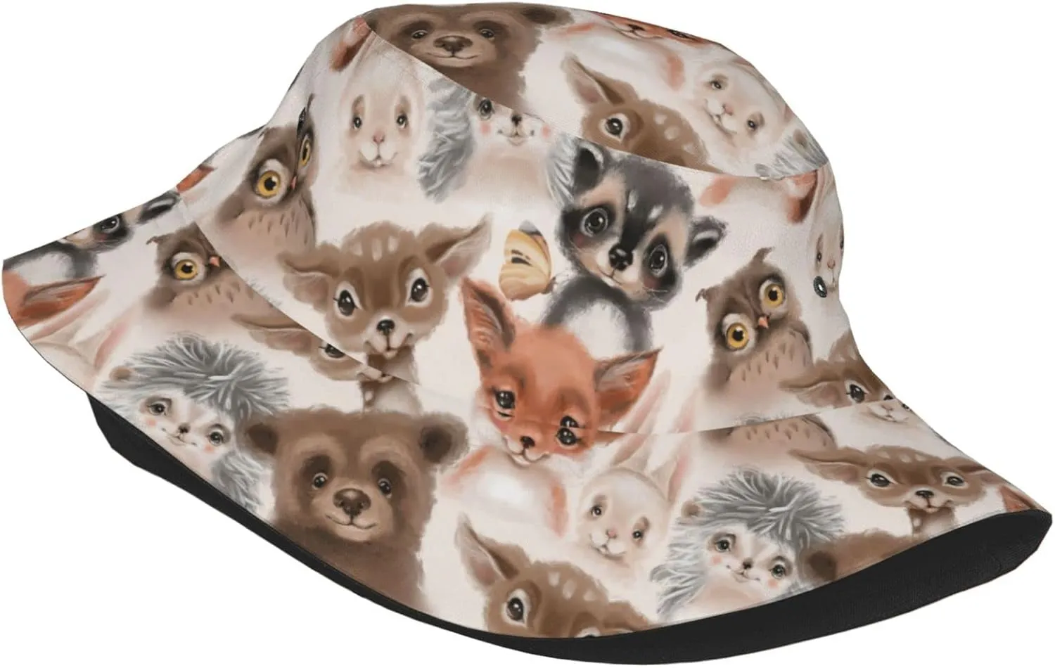Musical Bucket Hats for Women Summer Sun Beach Travel Outdoor Fishing Cap Unisex Men Bucket Hat
