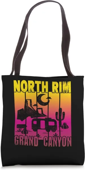 North Rim Grand Canyon Camping Tote Bag