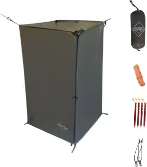 onewind Portable Privacy Shower Tent, Ultralight Camping Shower Shelter Portable Toilet Tent Bathroom Tent Privacy Changing Dressing Room for Outdoor Use Camping Hiking Backpacking
