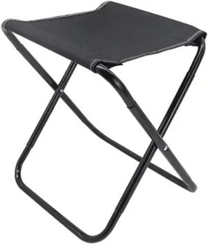 Outdoor Chair Camping Portable Folding Aluminum Foldable Fishing Chair Stool Folding Small Stool Picnic Camping Stool (Size : Red B)
