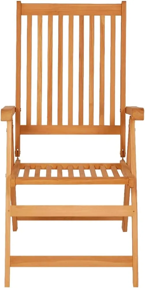 Outdoor Chairs,Zero Gravity Chair,Folding Stool,Patio Chairs 2 pcs with Anthracite Cushions Solid Teak WoodFor Gardens, patios, Balconies