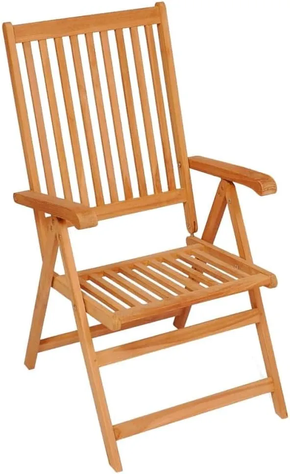 Outdoor Chairs,Zero Gravity Chair,Folding Stool,Patio Chairs 2 pcs with Anthracite Cushions Solid Teak WoodFor Gardens, patios, Balconies