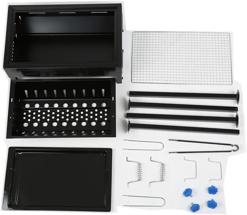 Outdoor Home Camping Oven BBQ Barbecue Rack Barbecue Charcoal Barbecue Oven