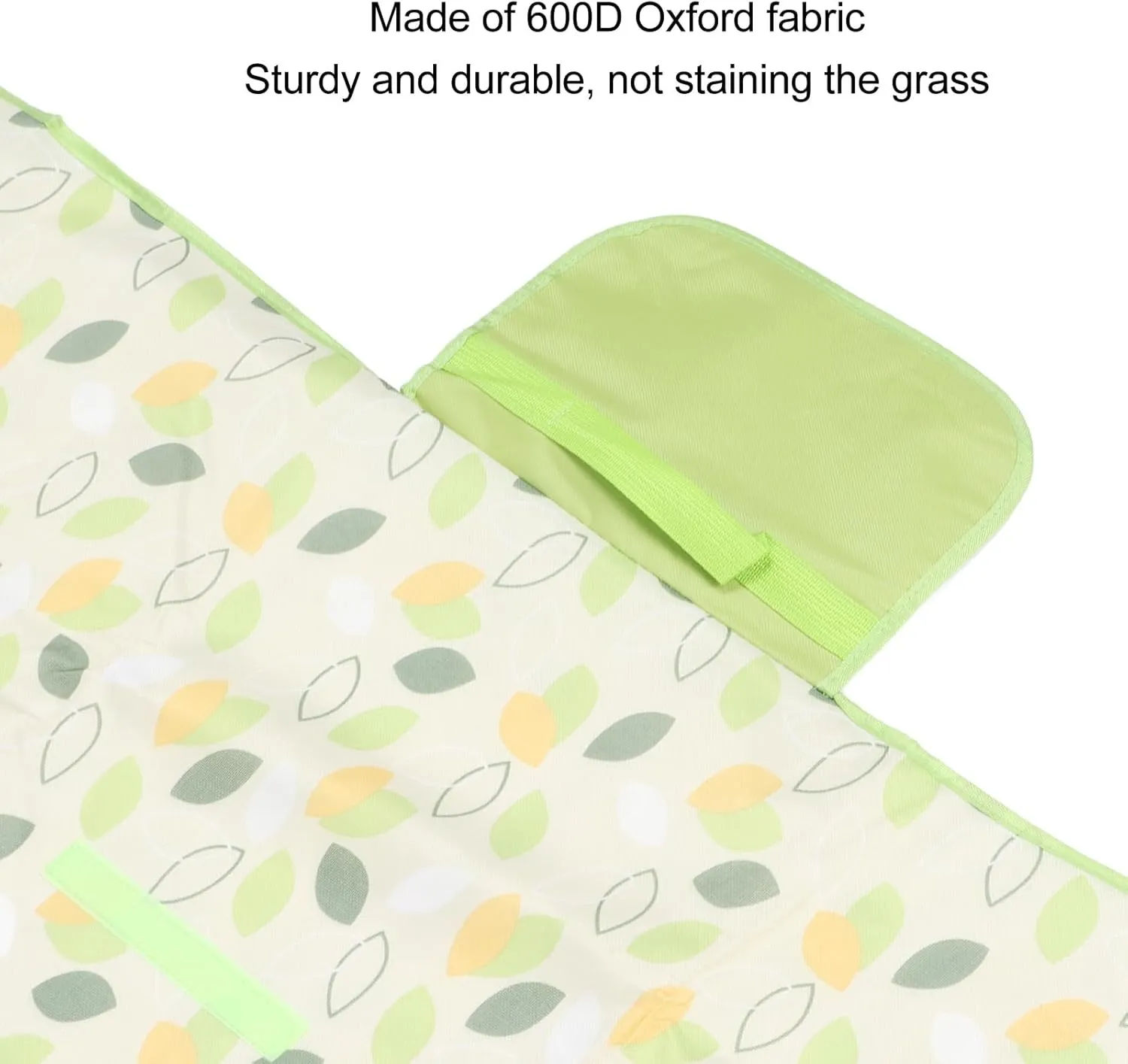 Outdoor Picnic Mat Thicken Oxford Cloth Waterproof Foldable Camping Blankets for Traveling Open Air Concerts (150x200cm / 59.1x78.7in)