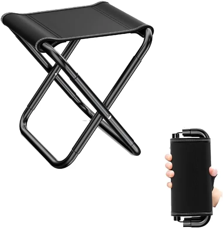 Outdoor Portable Folding Chair Combat Readiness Bench Fishing Small Stool for Travel Camping