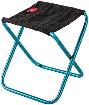 Outdoor s Light Fishing Lure Camping Barbecue Lined Up Sketch Breathable Mesh Folding Stool with Bag