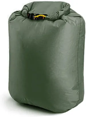 Outdoor Water proof Dry Bag - Silicon Coated Nylon, Ideal for Camping, Drifting, Hiking, Swimming, Rafting, Kayaking, River Trekking - Dampproof Clothes Storage Bag (Green-S)