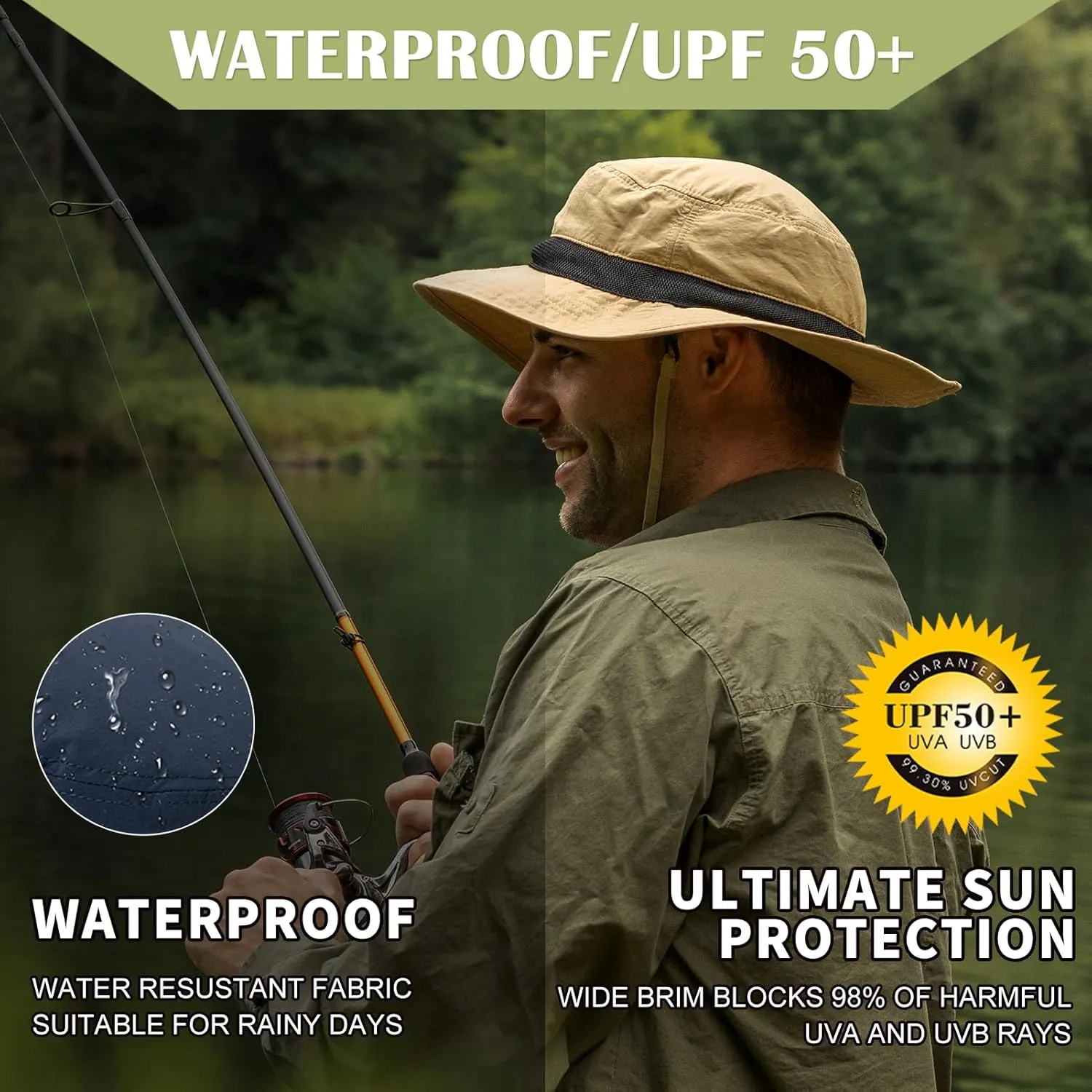 Oversize XL XXL Unisex Wide Brim Detachable Net Mesh Veil Sun Hat UV Protection Boonie Bucket Sunhat Summer Garden Fishing