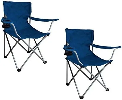Ozark Trail Folding Chair Blue (pack of 2)