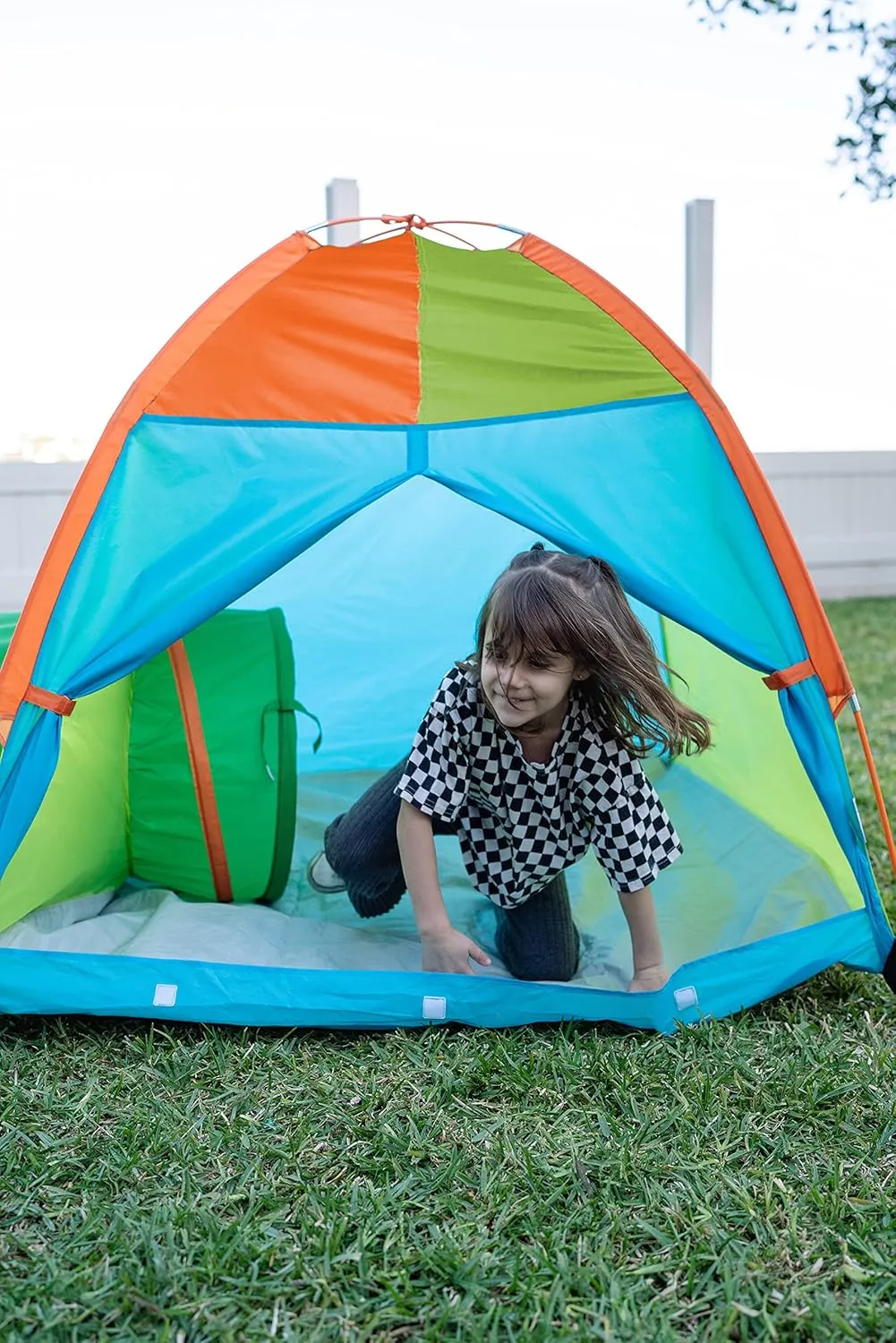 Pacific Play Tents 20432 Hide Me Color Wave Tent   Tunnel Combo 48" x 48" x 42"