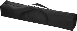 PATIKIL 51 Inch Camp Chair Replacement Bag Nylon Folding Chair Carrying Storage Bag for Beach Chair with Large Zipper Shoulder Strap for Camping Travel, Black