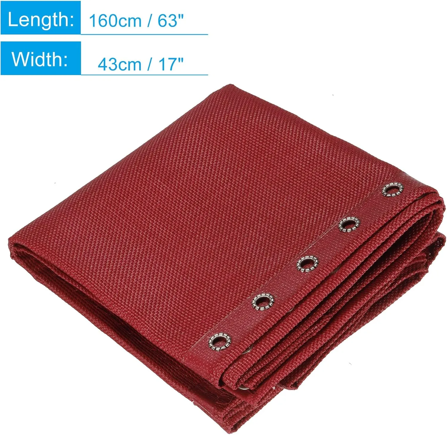 PATIKIL Gravity Chair Replacement Fabric, Anti-Gravity Chair Cloth Recliners Repair Tool for Patio Camping Outdoor, Red