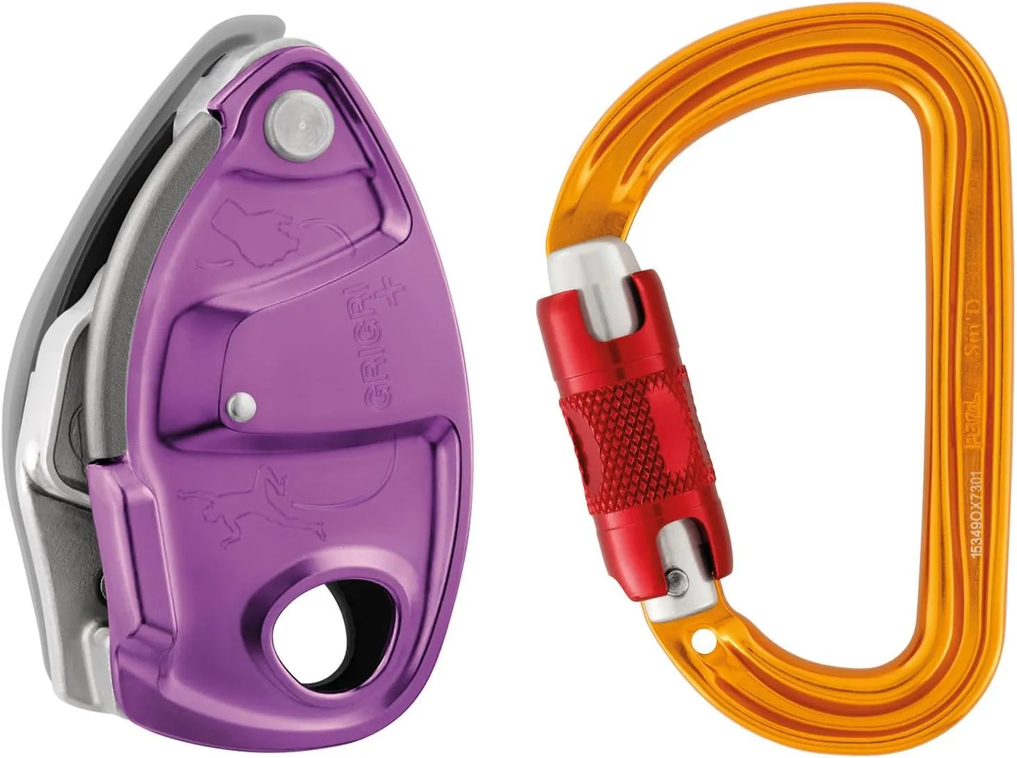 PETZL GRIGRI  Belay Device with Cam-Assisted Blocking and Anti-Panic Handle, Suitable for Learners and Intensive Use