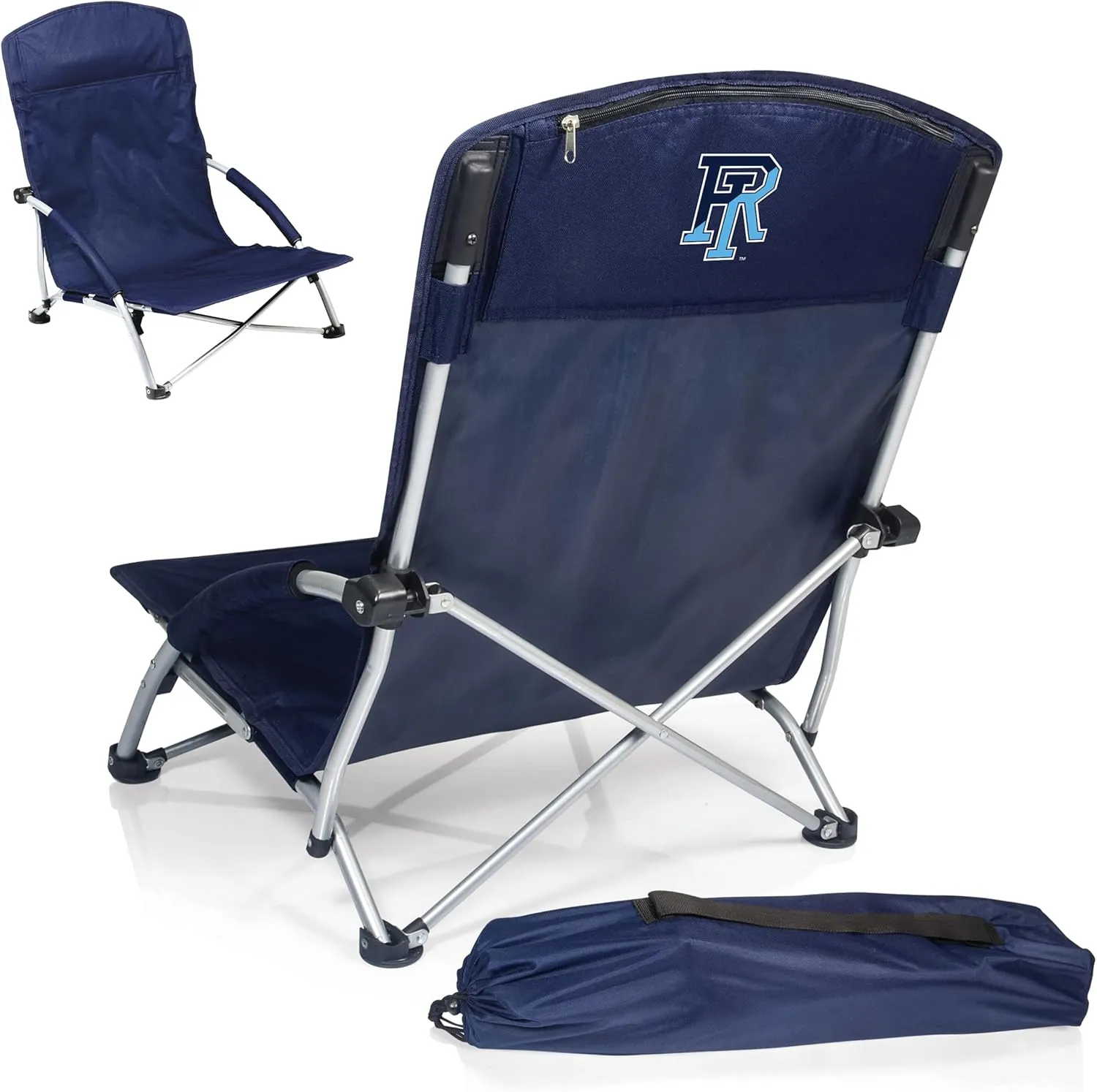 PICNIC TIME NCAA Unisex-Adult NCAA Tranquility Beach Chair with Carry Bag